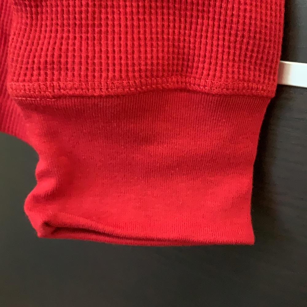 GAP Waffle Knit Long Sleeve Henley - Picture 4 of 9